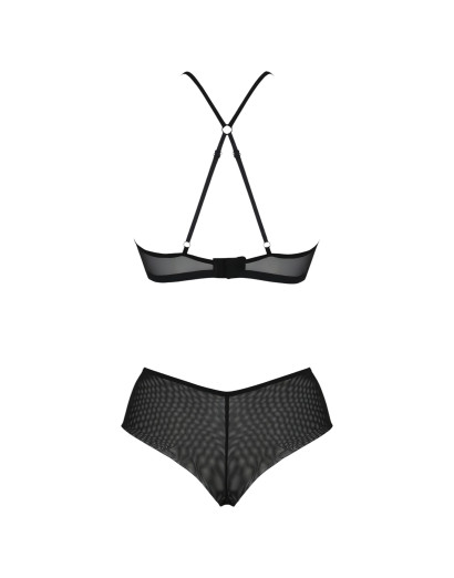 Passion Eco Kerria - csipke bikini szett (fekete)