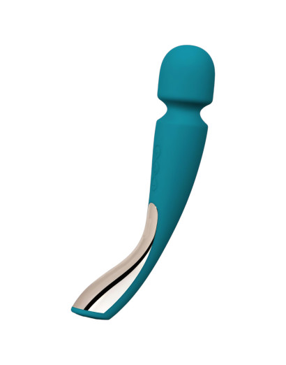 LELO Smart Wand 2 - közepes - akkus, masszírozó vibrátor (türkiz)