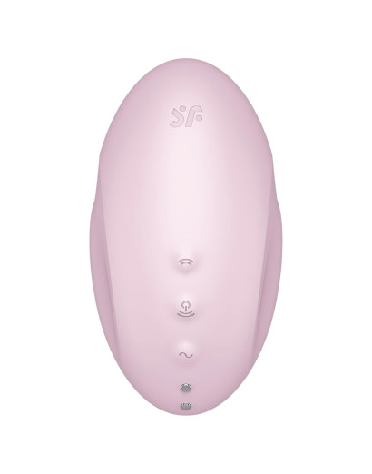 Satisfyer Vulva Lover 3 - akkus, léghullámos csiklóizgató (pink)