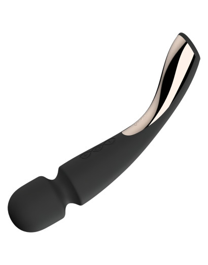 LELO Smart Wand 2 - közepes - akkus, masszírozó vibrátor (fekete)