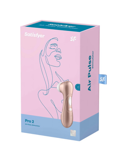 Satisfyer Pro 2 Gen2 - akkus csiklóizgató (barna)