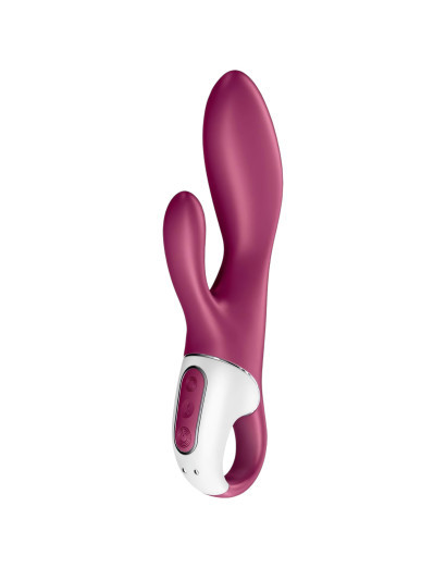 Satisfyer Heated Affair - melegítő, csiklókaros vibrátor (piros)