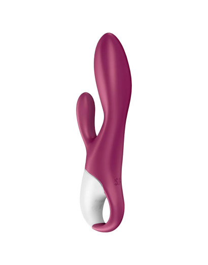 Satisfyer Heated Affair - melegítő, csiklókaros vibrátor (piros)