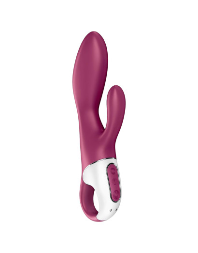 Satisfyer Heated Affair - melegítő, csiklókaros vibrátor (piros)