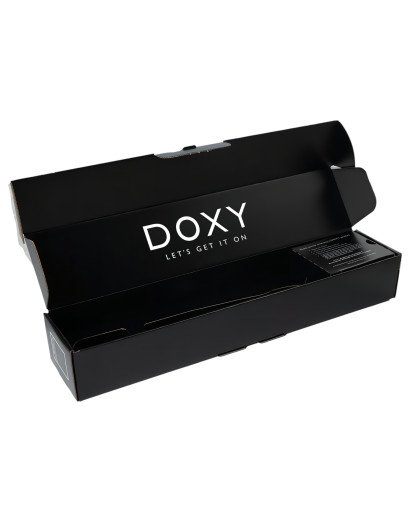 Doxy Wand Original - hálózati masszírozó vibrátor (fekete)