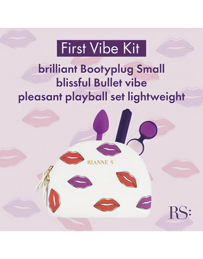 / Rianne Essentials First - vibrátor szett - lila (3 részes)