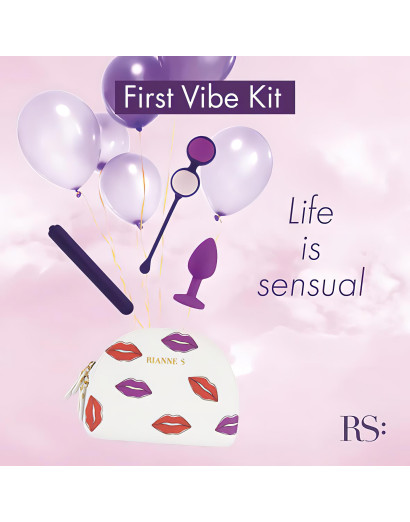 / Rianne Essentials First - vibrátor szett - lila (3 részes)