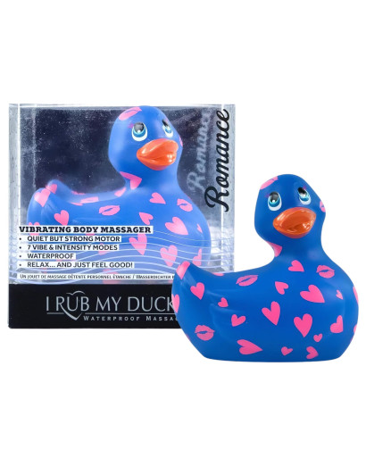 My Duckie Romance 2.0 - vízálló csiklóvibrátor (kék-pink)