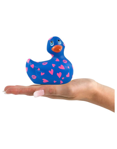 My Duckie Romance 2.0 - vízálló csiklóvibrátor (kék-pink)