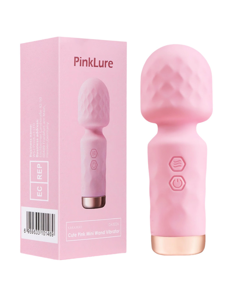 Vibeconnect - akkus, vízálló mini masszírozó vibrátor (pink)