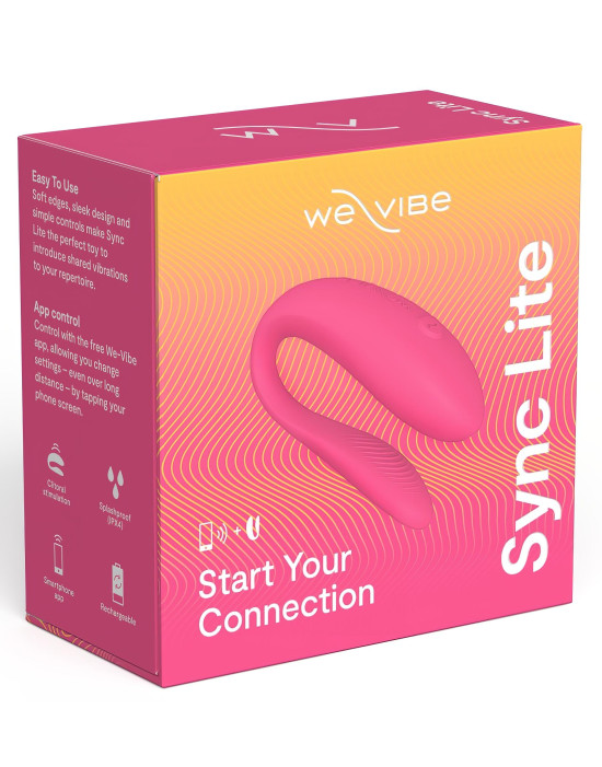 We-Vibe Sync Lite - okos, rádiós párvibrátor (pink)