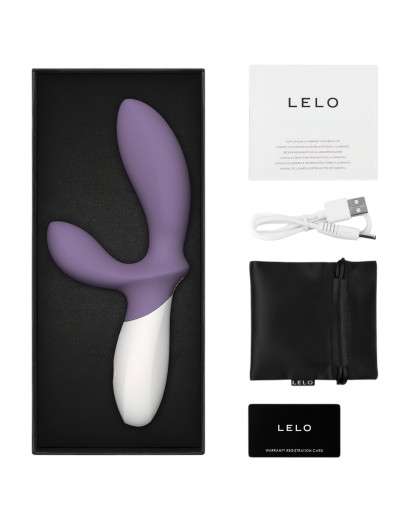 LELO Loki Wave 2 - akkus, vízálló prosztata vibrátor (viola)