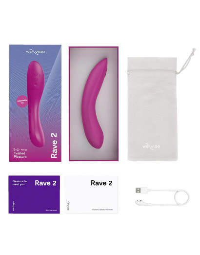 We-Vibe Rave 2 - okos, akkus G-pont vibrátor (pink)