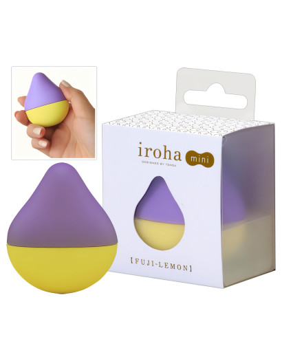 TENGA Iroha mini - mini csiklóvibrátor (lila-sárga)