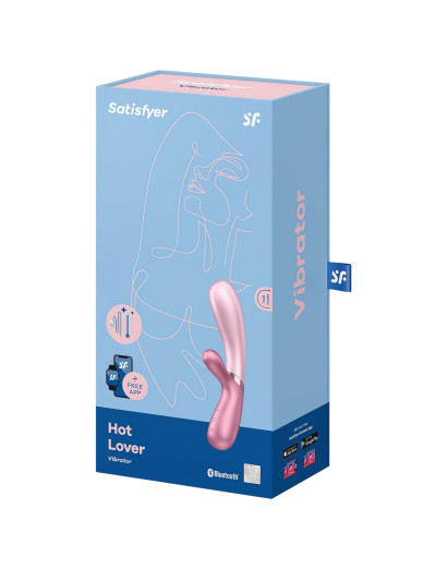 Satisfyer Hot Lover - okos vibrátor (pink)