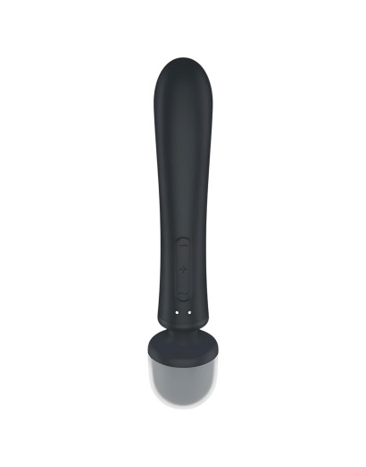 Satisfyer Triple Lover - G-pont és masszírozó vibrátor (ezüst)