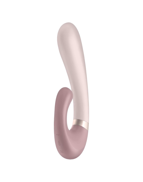 Satisfyer Heat Wave - okos, melegítő, karos vibrátor (bézs)