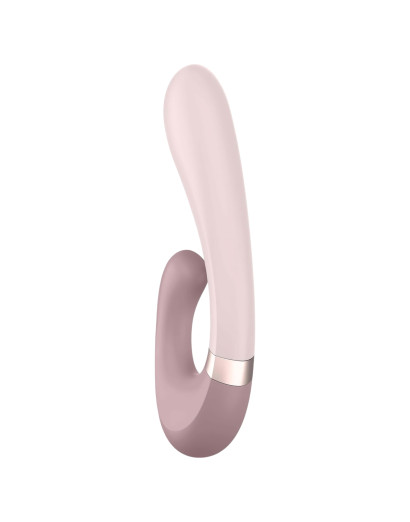 Satisfyer Heat Wave - okos, melegítő, karos vibrátor (bézs)