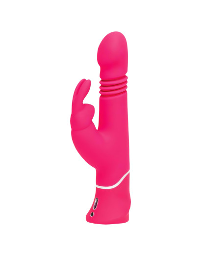 Happyrabbit Thrusting - akkus, csiklókaros lökő vibrátor (pink)