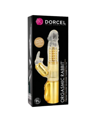 Dorcel Orgasmic Rabbit - csiklókaros vibrátor (arany)