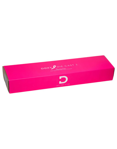 Doxy Die Cast 3 Wand - hálózati masszírozó vibrátor (pink)