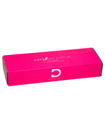 Doxy Die Cast 3R - akkus masszírozó vibrátor (pink)