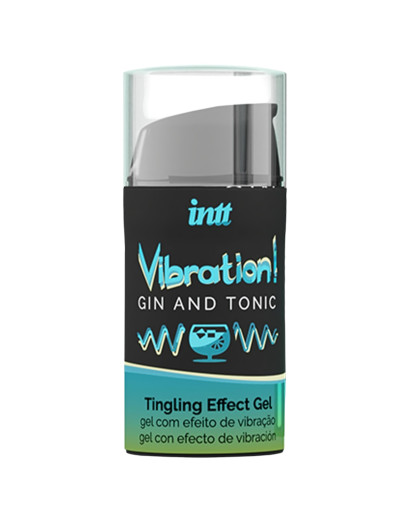 Intt Vibration! - folyékony vibrátor - Gin Tonic (15ml)