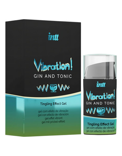 Intt Vibration! - folyékony vibrátor - Gin Tonic (15ml)