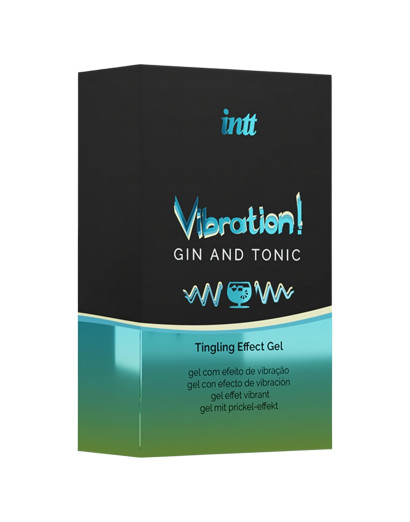 Intt Vibration! - folyékony vibrátor - Gin Tonic (15ml)