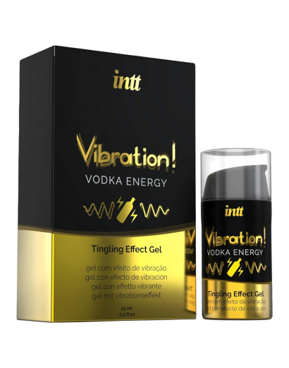 Intt Vibration! - folyékony vibrátor - Vodka Energy (15ml)