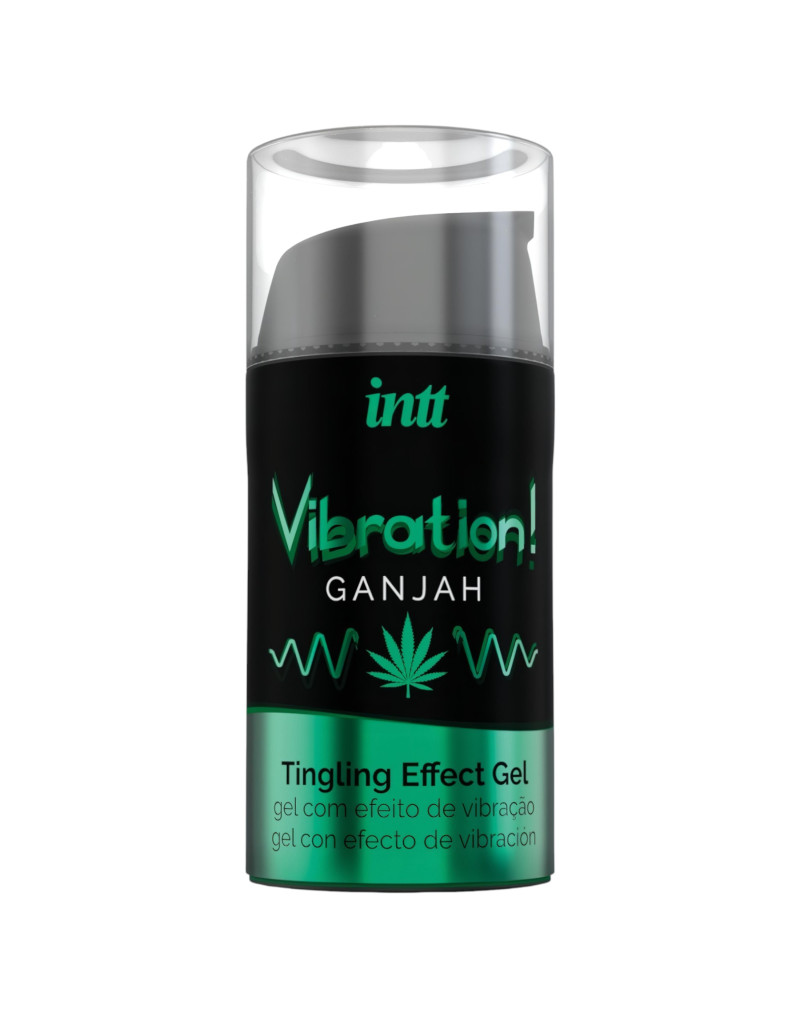 Intt Vibration! - folyékony vibrátor - Ganjah (15ml)