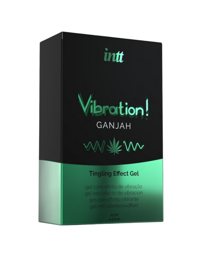 Intt Vibration! - folyékony vibrátor - Ganjah (15ml)