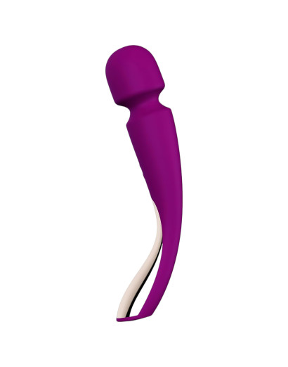 LELO Smart Wand 2 - nagy - akkus, masszírozó vibrátor (lila)