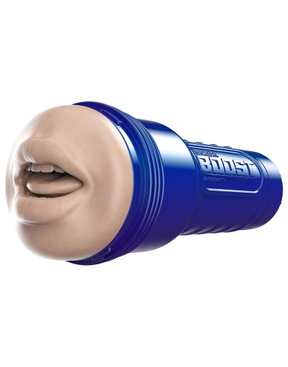 Fleshlight Boost Blow - élethű száj maszturbátor (natúr)