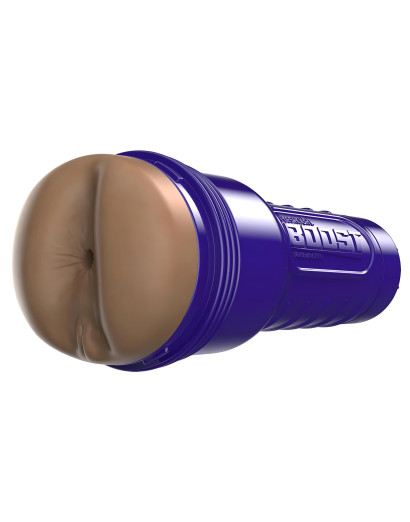 Fleshlight Boost Blast - élethű popsi maszturbátor (barna)