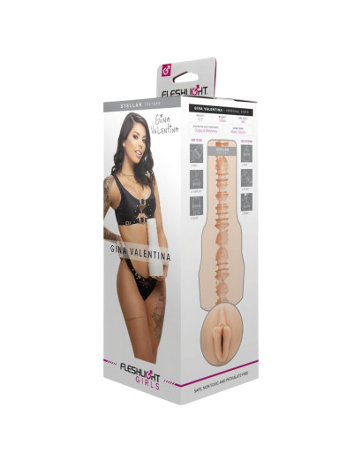 Fleshlight Gina Valentina Stellar élethű műpunci (natúr)