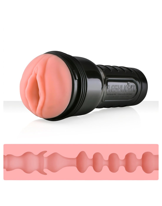 Fleshlight Pink Lady Mini-Lotus - élethű műpunci tokban (natúr)