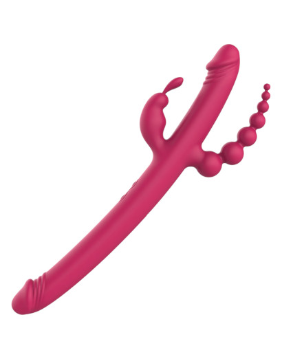 Dreamtoys Anywhere Pleasure Vibe - akkus, 4 ágú vibrátor (pink)