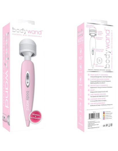 Bodywand - kis akkus masszírozó vibrátor (pink)