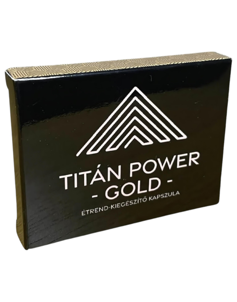 Titán Power Gold - étrend-kiegészítő férfiaknak (3db)