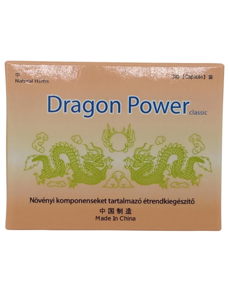 Dragon Power - étrend-kiegészítő kapszula férfiaknak (3db)