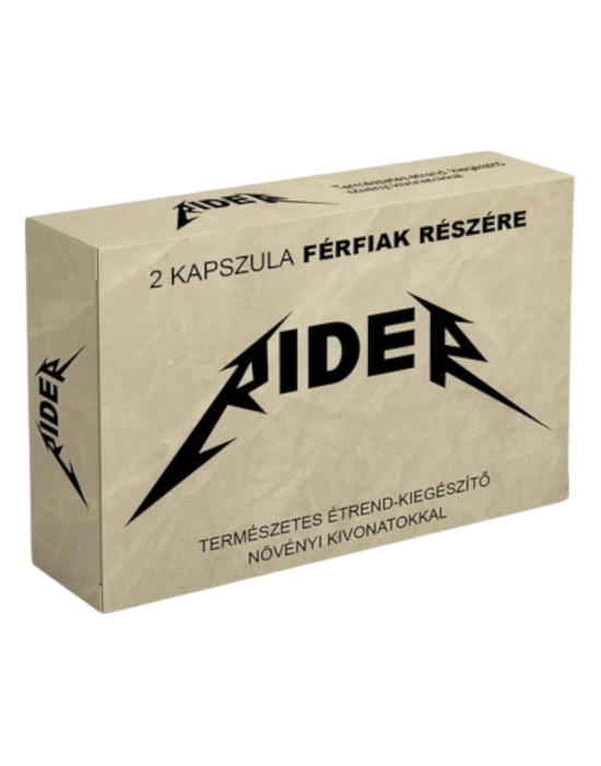 Rider - természetes étrend-kiegészítő férfiaknak (2db)