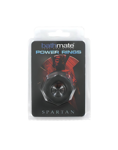 BathMate - Spartan szilikon péniszgyűrű (fekete)