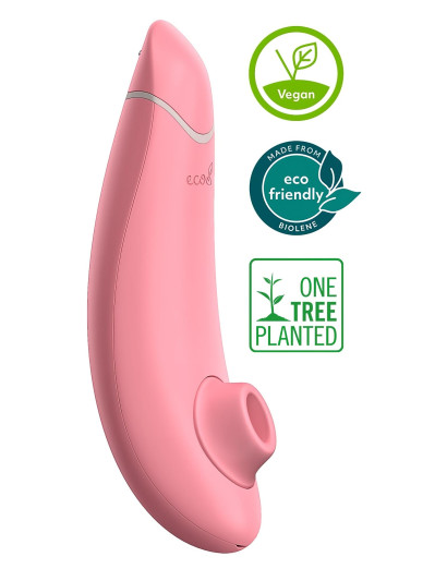 / Womanizer Premium Eco - akkus léghullámos csiklóizgató (pink)