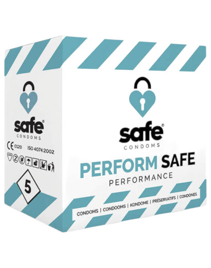 SAFE Perform Safe - nagy óvszer (5db)