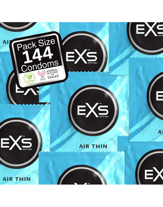 EXS Air Thin - latex óvszer (144db)