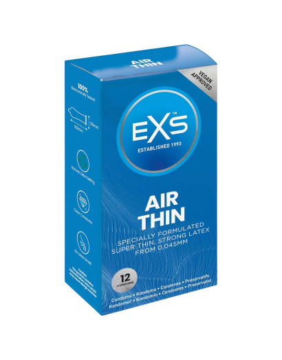 EXS Air Thin - latex óvszer (12db)