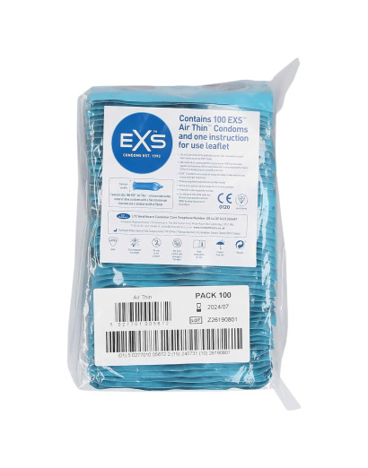 EXS Air Thin - latex óvszer (100db)