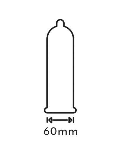 Secura Padlizsán - extra nagy óvszer - 60mm (48db)