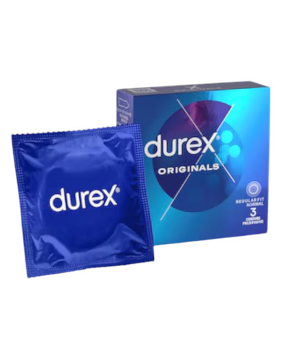 Durex Originals Classic - óvszer (3db)